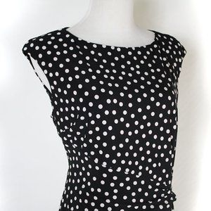 Chaps polka dot dress Sz XL NWT